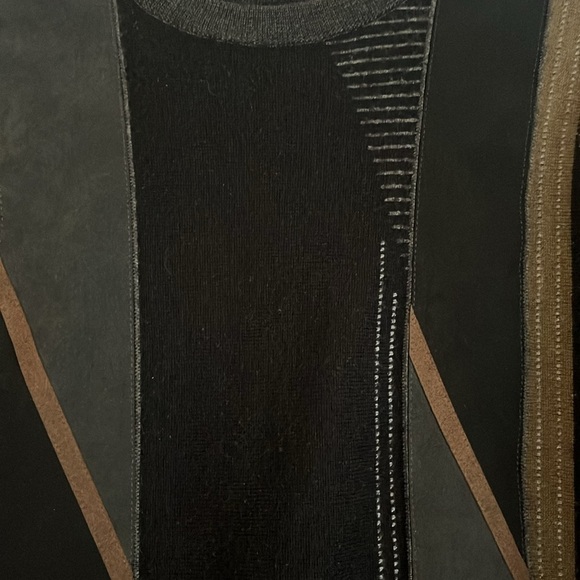 Serica 90s Coogi Style Mens Cosby Dad Vintage Mens Crewneck, 1990s Knit Sweater - Picture 8 of 9